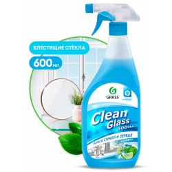 Очиститель стекол Grass «Clean Glass» Голубая лагуна, 0,6л 
