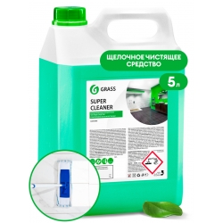 Концентрированное щелочное моющее средство Grass «Super Cleaner», 5л